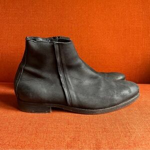 All Saints Black Leather Men's Boots